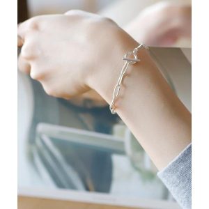 ANEMONE シルバーチェーンブレスレット[A][Silver plating]